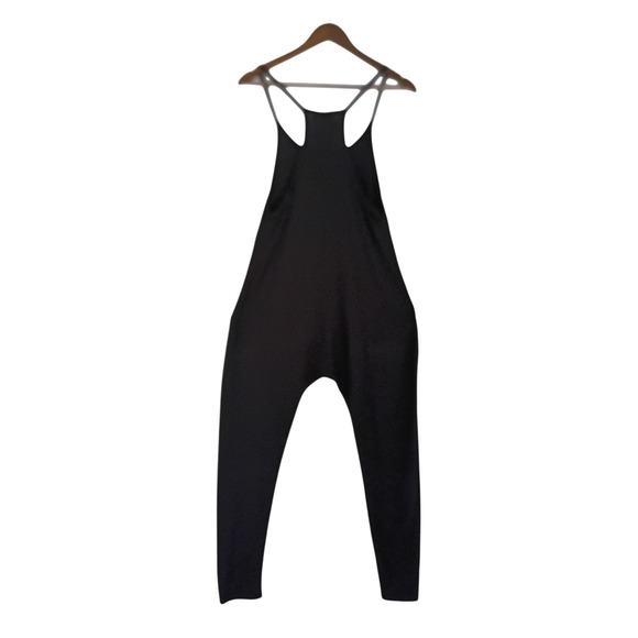 ANTISTAR Black Spaghetti Strap Harem Jumpsuit M Made in Mexico - Picture 4 of 14